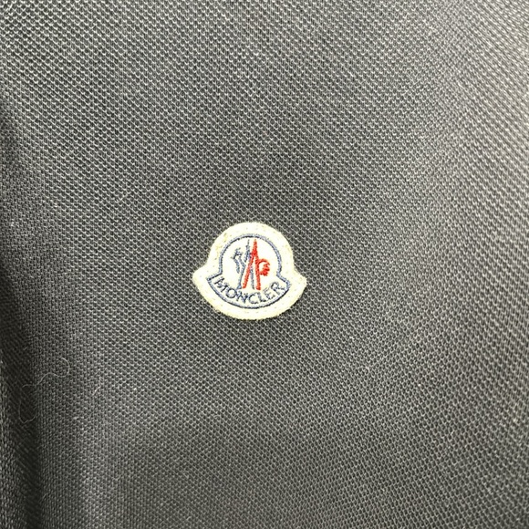 MONCLER COLLECTION Polo in Black - Size Small - Picture 3 of 6
